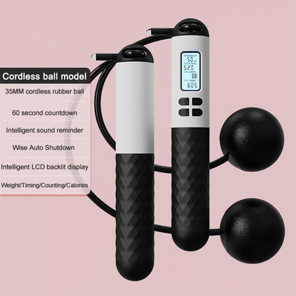 Skipping Rope with Counter ( Gravity Ball without Rope) , For Lose Weight, Burn Calories