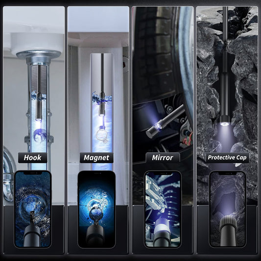 Plug-and-play endoscope camera – Compatible with Android, USB, and TC (not applicable to Apple systems) - Slendoraq