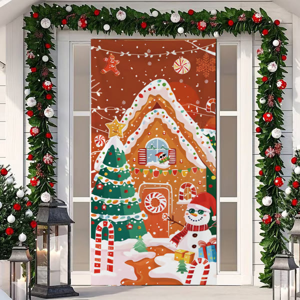 2025 Christmas Front Door Decoration